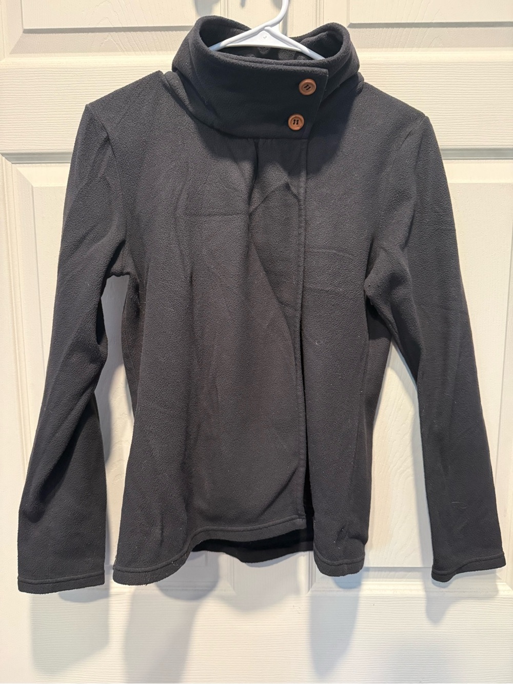 Isis Women's High-Collar Fleece - Charcoal